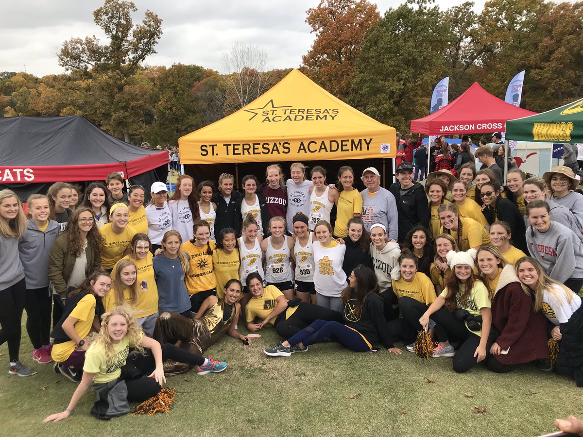 STARS_XC's tweet photo. It was a GREAT day in Jeff City STARS were strong and ran their ❤️ out! Ur looking at 9th team in STATE! Addie 24th!! Thx to all the fans!! https://t.co/1E2pKsqu1x