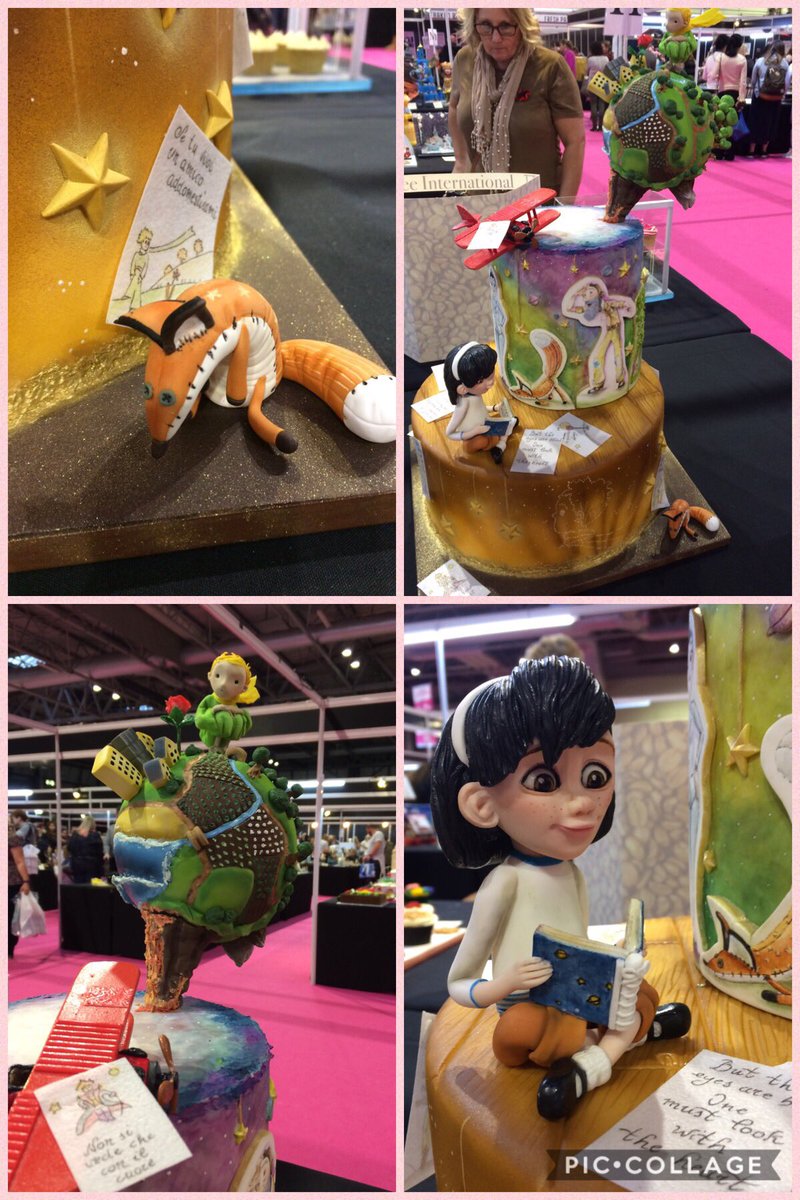 kittyflosss's tweet photo. My favourite cake in @thecakeshows today was this one of The Little Prince 🙂 https://t.co/4GhGB5sJ8D
