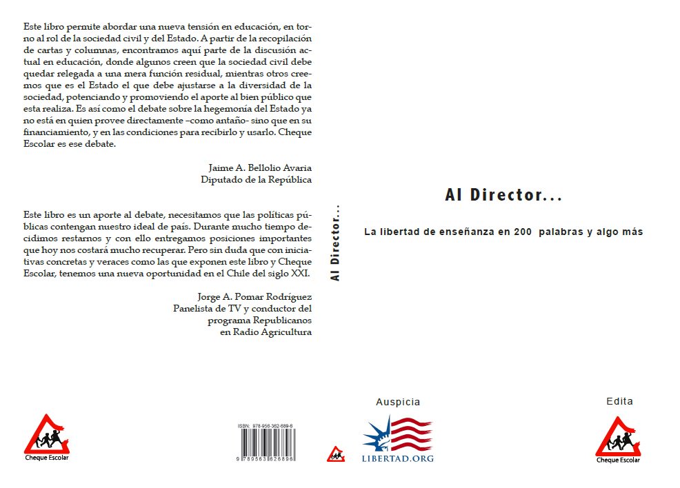 Cheque_Escolar's tweet photo. ¿Deseas leer nuestro libro #AlDirector? Escríbenos a info@chequeescolar.cl y te enviaremos la versión en PDF. https://t.co/lw28R2uIPx