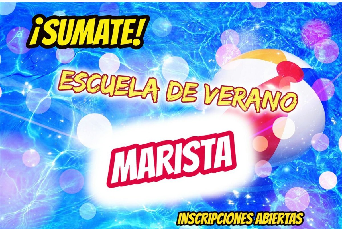 🔊 Escuela de verano!!🏊‍♂️🏊‍♀️
➡️ Inscripciónes dsd 6 /12
➡️ Edades: 4 a 13.
➡️ Comienzo: 11/12 
 Finaliza el 16/12
🏊‍♀️Inscribite!🏊‍♂️