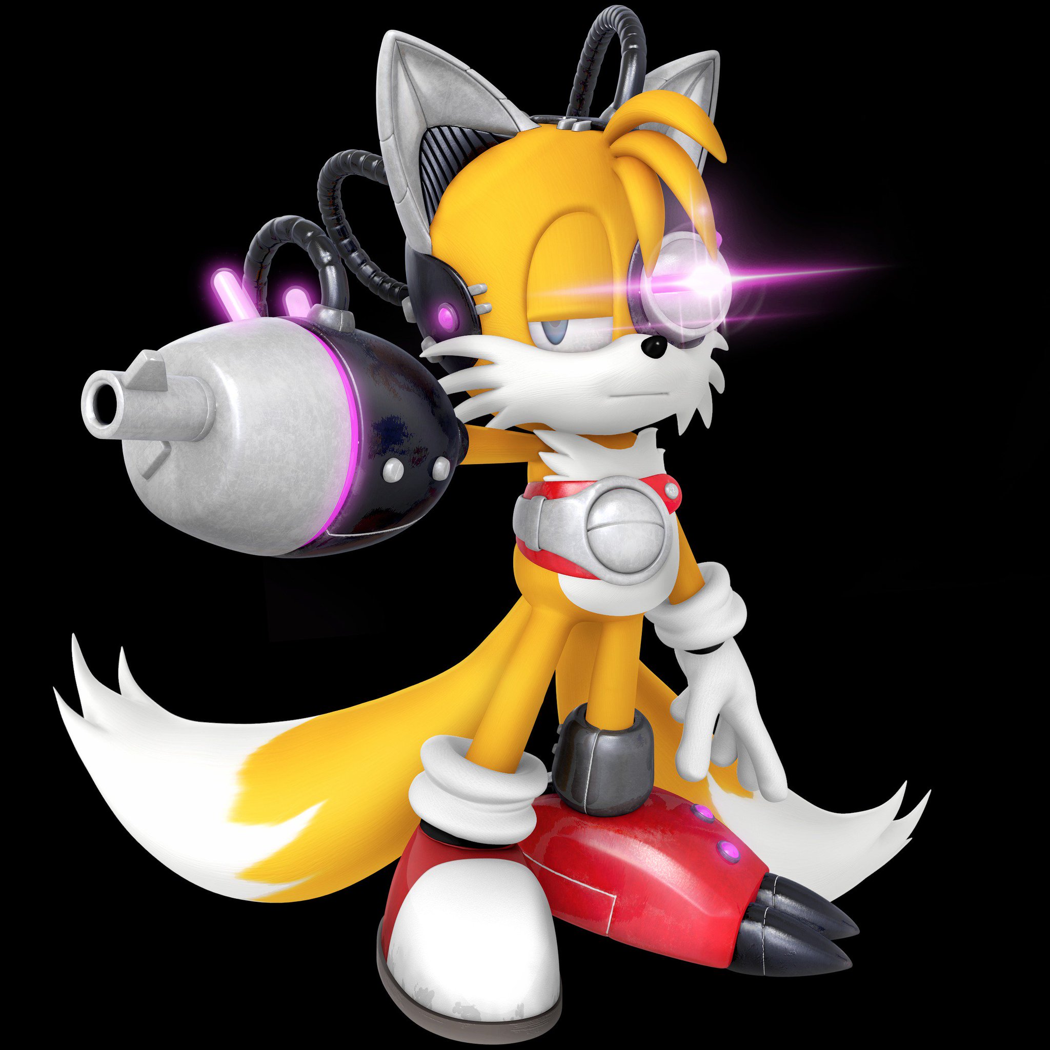 “Here's a render of Robo-Tails from Sonic Lost World! 