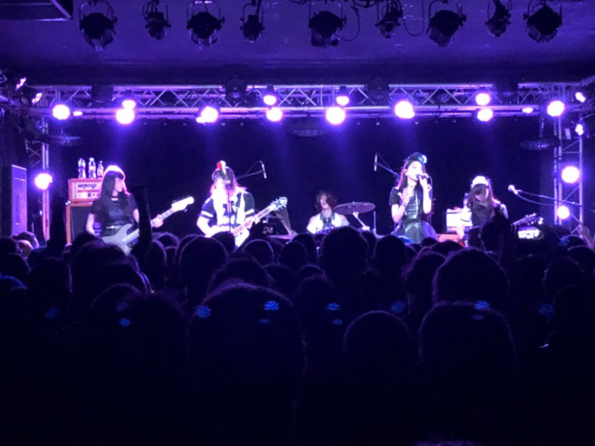 bandmaid's tweet photo. Thank you to masters and princesses who came to LA BOULE NOIRE today! 🇫🇷
4th day of world tour is over! Tomorrow is a serving at ZECHE!🇩🇪🍺 https://t.co/nRVXS24lhO