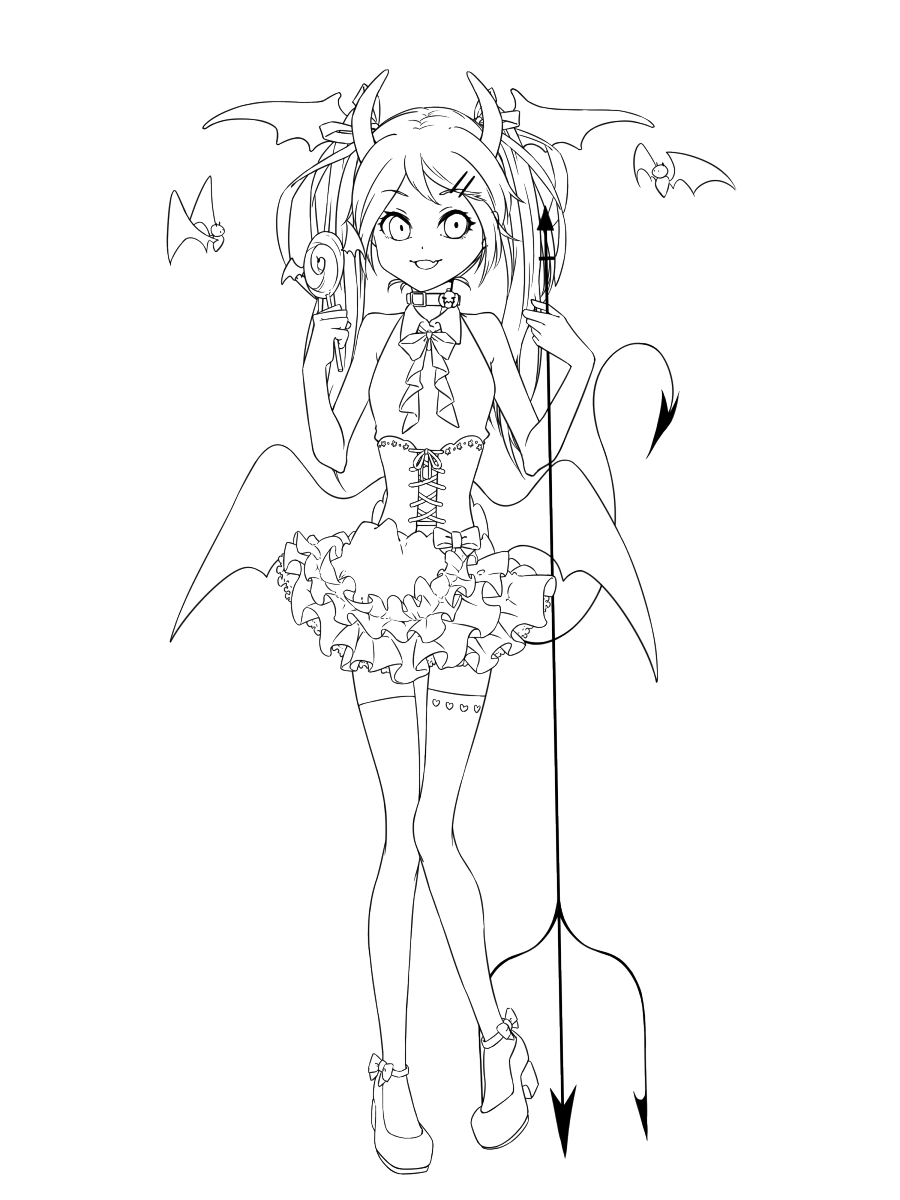 ねすらん 転スラキャラでハロウィン仮装 ハロウィンに間に合わなかったので 供養です 良かったら ご自由に塗ってお楽しみください 1枚目 魔女リムル 2 小悪魔ミリム 3 キョンシーシュナ 4 ナースシオン 他キャラはリプ欄に