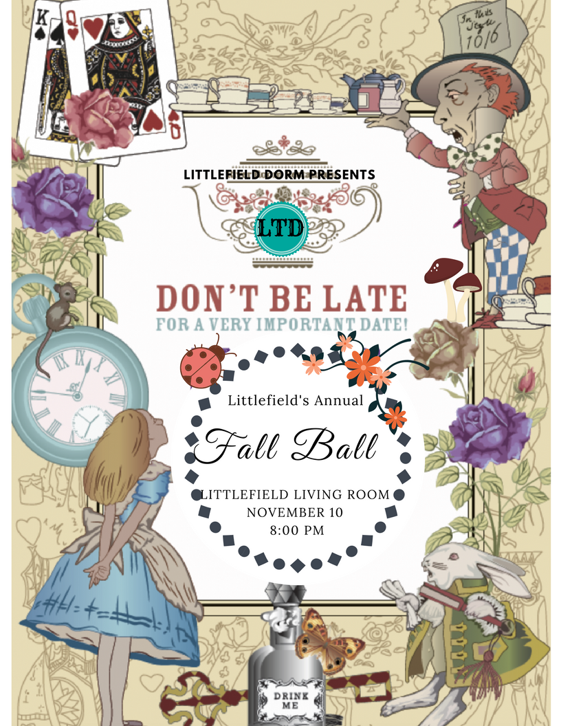 utlittlefield's tweet photo. Come out to Littlefield's annual FALL BALL! This FRIDAY! There will be free food and dancing :) All UT students are invited so invite your friends! https://t.co/qVjj1aE16j
