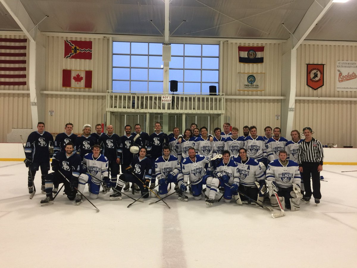SLUBillzHockey's tweet image. Thanks to @DASAsports and to our alumni for an amazing weekend! 

#RollBillz #HaveOne