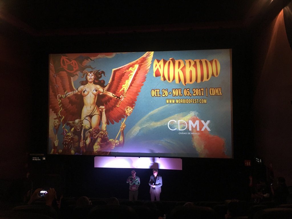 morbidofest's tweet photo. Today in #MorbidoCDMX we screen #HiddenReserves with presentation and Q&amp;A from director #ValentinHitz #MORBIDO2017 #cdmx @fmpt_cdmx https://t.co/FmnRaKSFwK