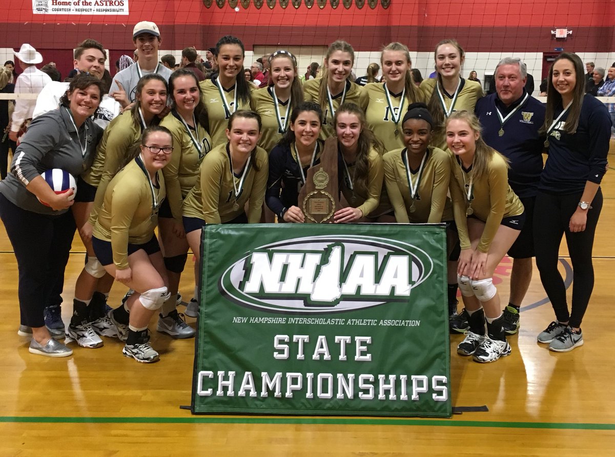 And your 2017 #NHIAAvolleyball DII Volleyball Champions: Windham Jaguars! Congratulations!