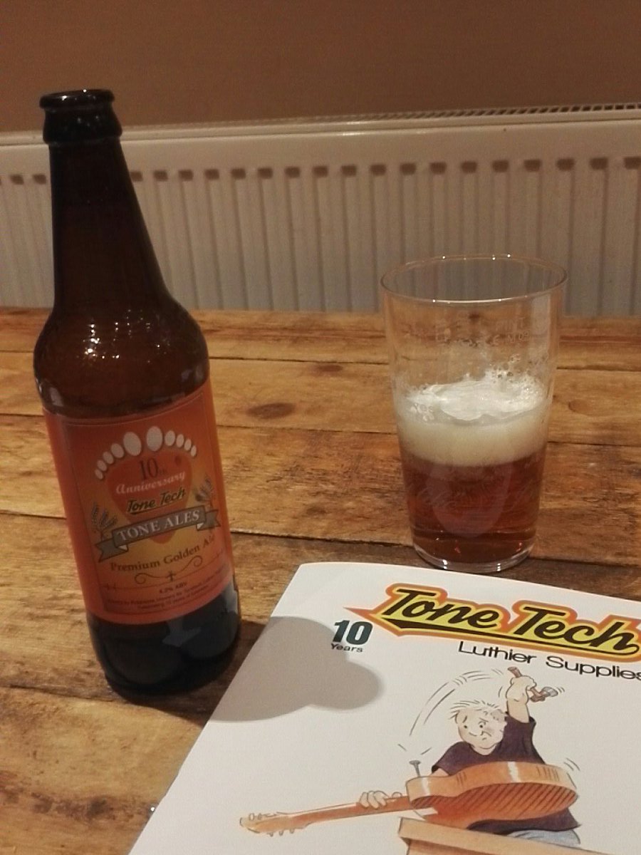 DBarrell_IFA's tweet image. Thanks for a great evening @tonetechman enjoying a lovely glass of Tone Ale!