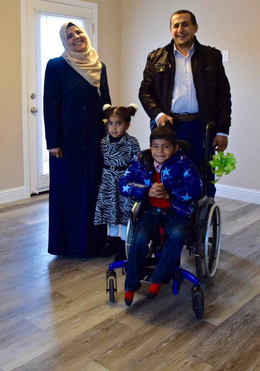 sachabitat's tweet photo. "If you think it and dream it and work hard - it can happen." -Bassam Mezar, newest #sachabitat homeowner https://t.co/74vjCXKa46