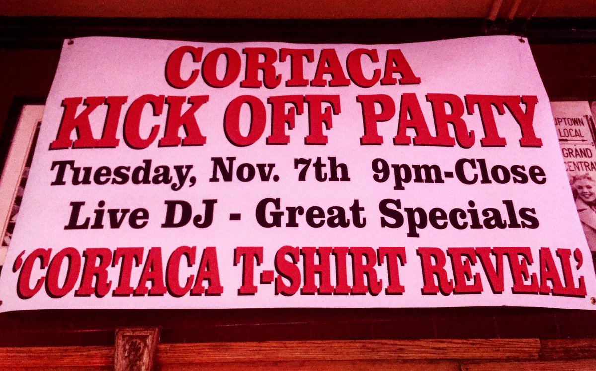 RedJugPub's tweet photo. See you Tuesday!@DJHypeManMike will be here! $1.50 All Drafts! OUR CORTACA SHIRTS WILL BE RELEASED TOO!! $9 that night only!! https://t.co/WZvP2qKb8U