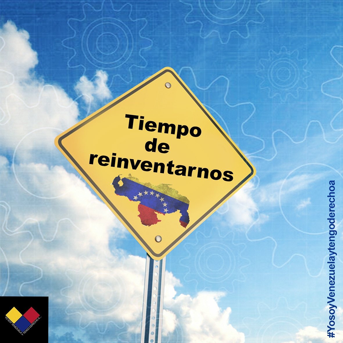 Cuando las sociedades tocan fondo es momento de reinventarse. ¡Venezuela renacerá de esta crisis! #YosoyVenezuelaytengoderechoa
