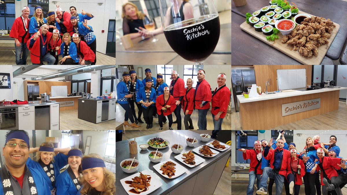 Had an awesome time at <a href="/SachiesKitchen/">Sachie's Kitchen</a> with my colleagues! We cooked up a #Japanese storm. I also won the award for Best Sesame Dressing. 😁