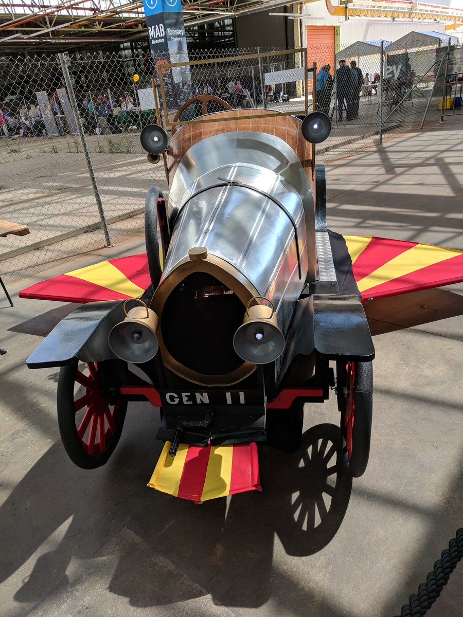 Chitty Chitty Bang Bang by <a href="/pulteneygrammar/">Pulteney Grammar</a>. #mfadl #makerfaire #famouscars