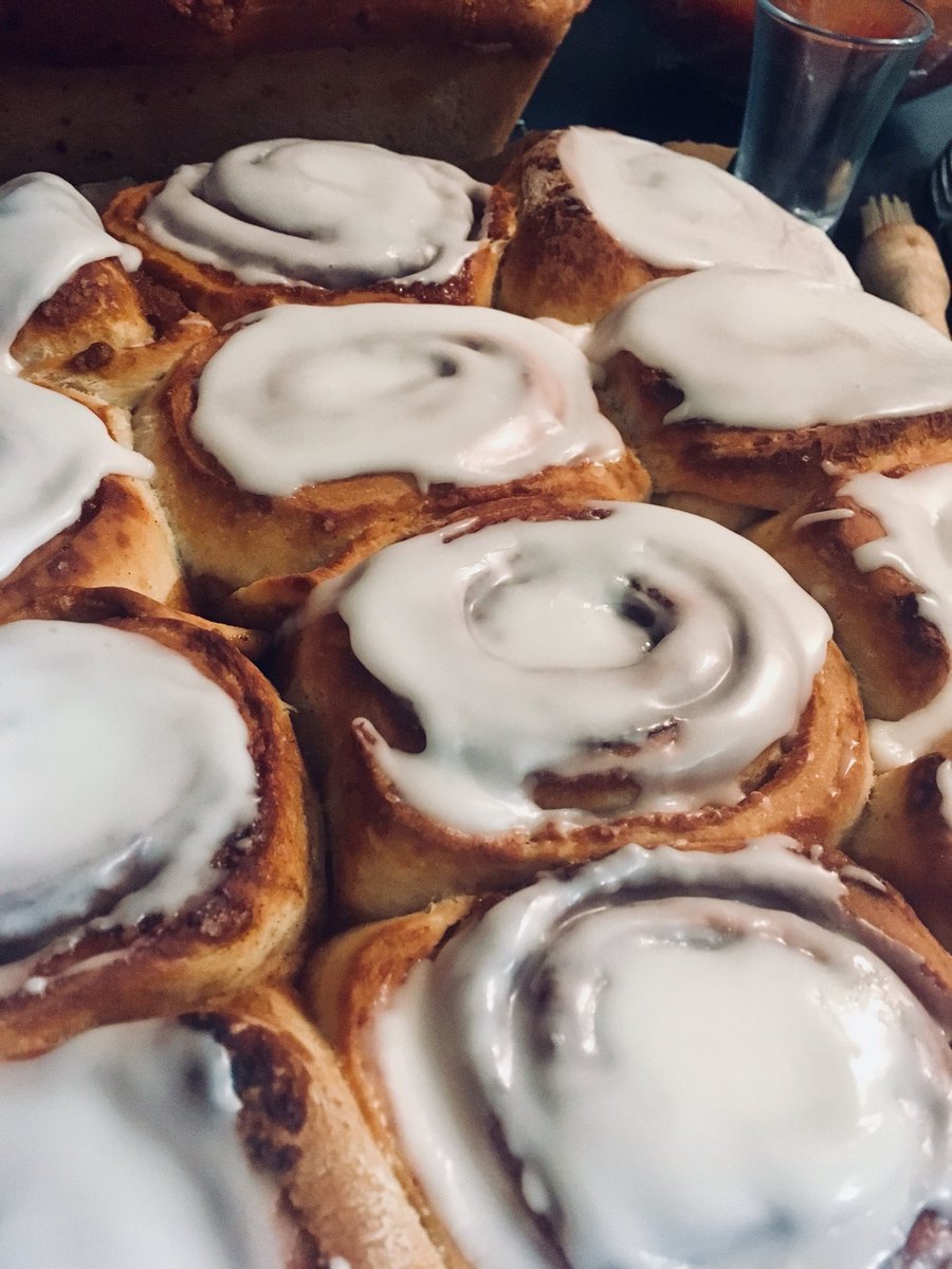karinajones80's tweet photo. @PaulHollywood My 13 year old daughter made these amazing cinnamon swirls. Her exact words were “Even Paul Hollywood would be happy with those swirls!” #futurebakeoffwinner #baking #proud https://t.co/IpkWU2M9yy