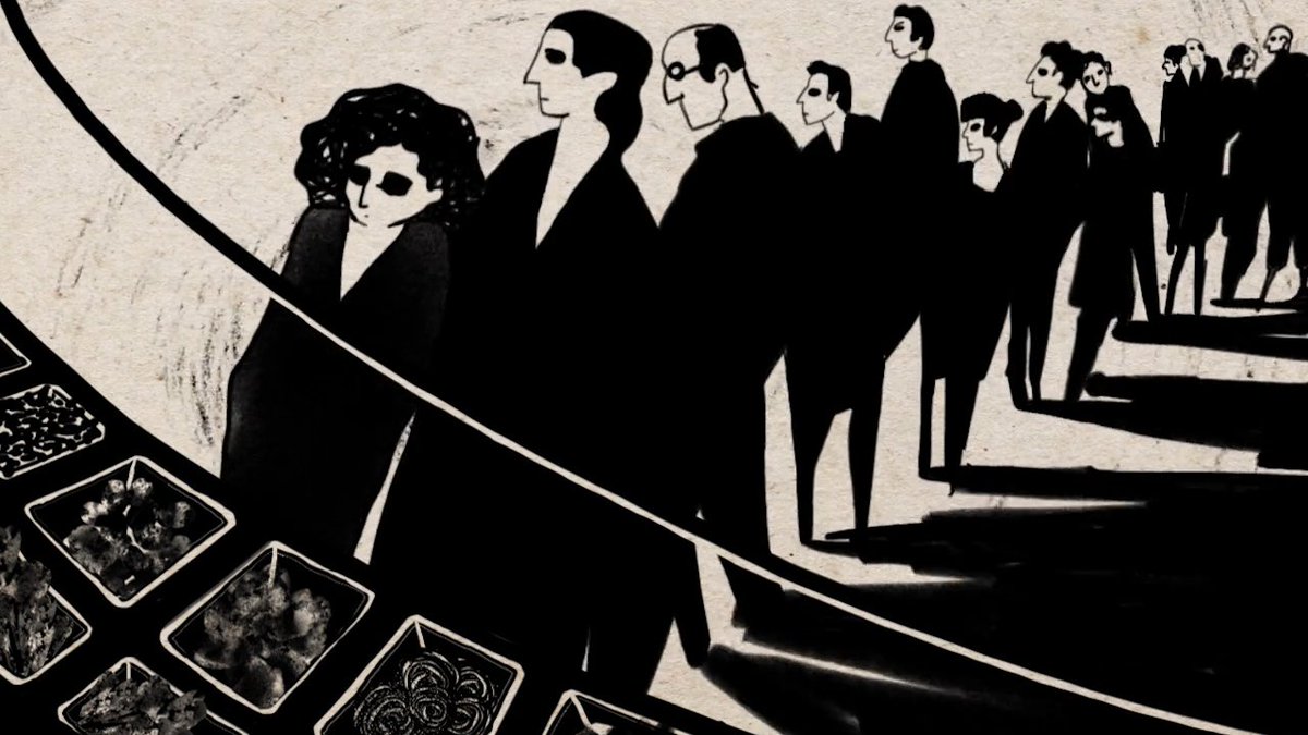 An #Iranian #Artist #NaghmehFarzaneh created an #animation buff.ly/2yrYIId about her challenging experience #immigrating to the U.S.