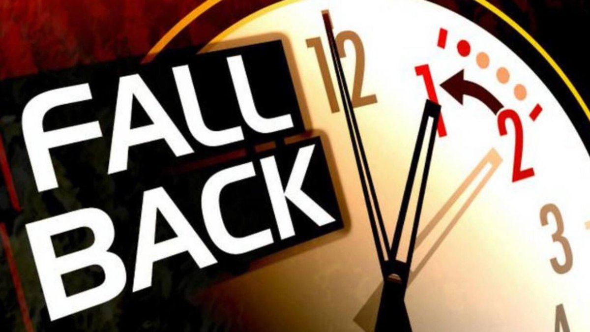 Don't forget to set your clocks back 1-hour tonight before you go to sleep. #FallBack #MoreSleep