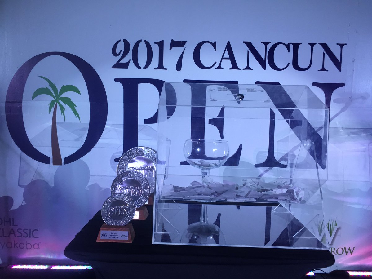 nino_golf's tweet photo. Esperemos en el corto plazo otro evento de este tipo, en Cancun suceden cosas buenas! #2017CancunOpen https://t.co/3KvHPEmUFc