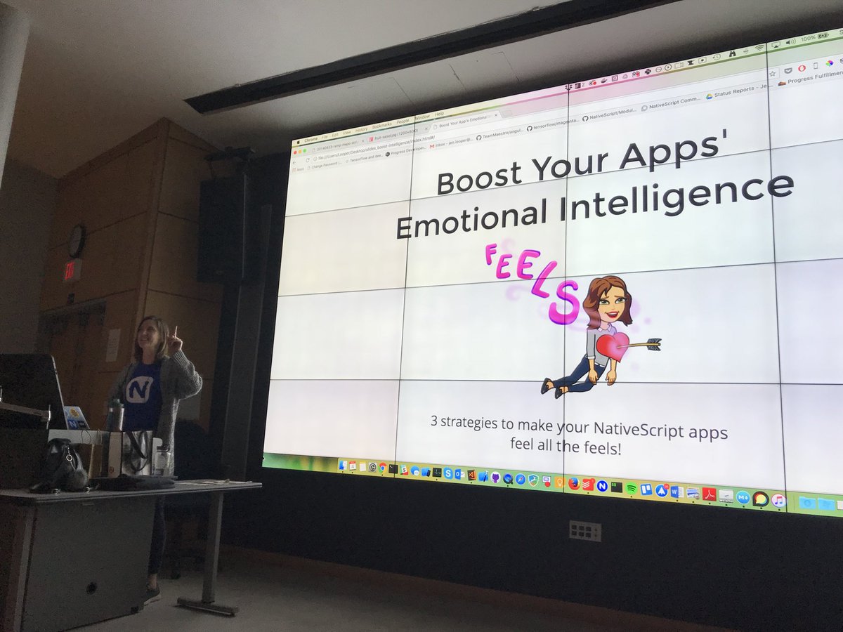 SCSU_CompSci's tweet photo. Fantastic talk by @jenlooper today at #DevFestNH https://t.co/fbBn0d0WP3