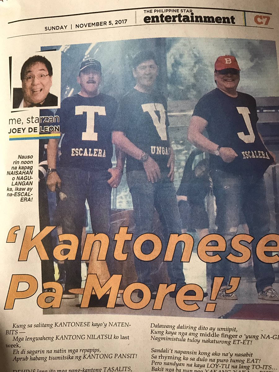 AngPoetNyo's tweet photo. Kung may ras-o basa naman ng nilatsu ko sa Philippine Star yon-ngang gaumags! YT mga repapips! @EatBulaga https://t.co/X4wl56p71O