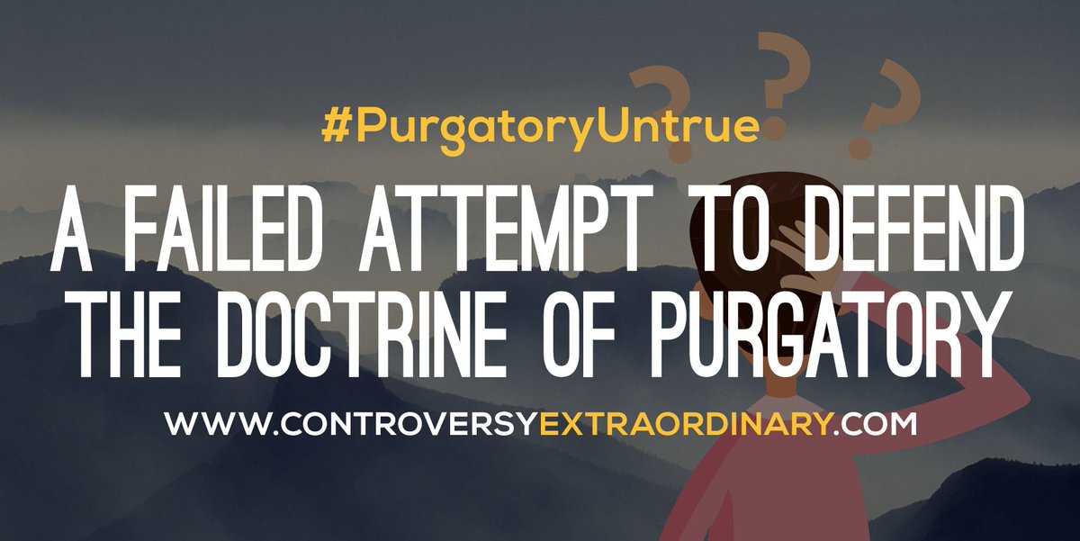 AceroMon's tweet photo. #PurgatoryUntrue    https://t.co/xqDnJLyn87