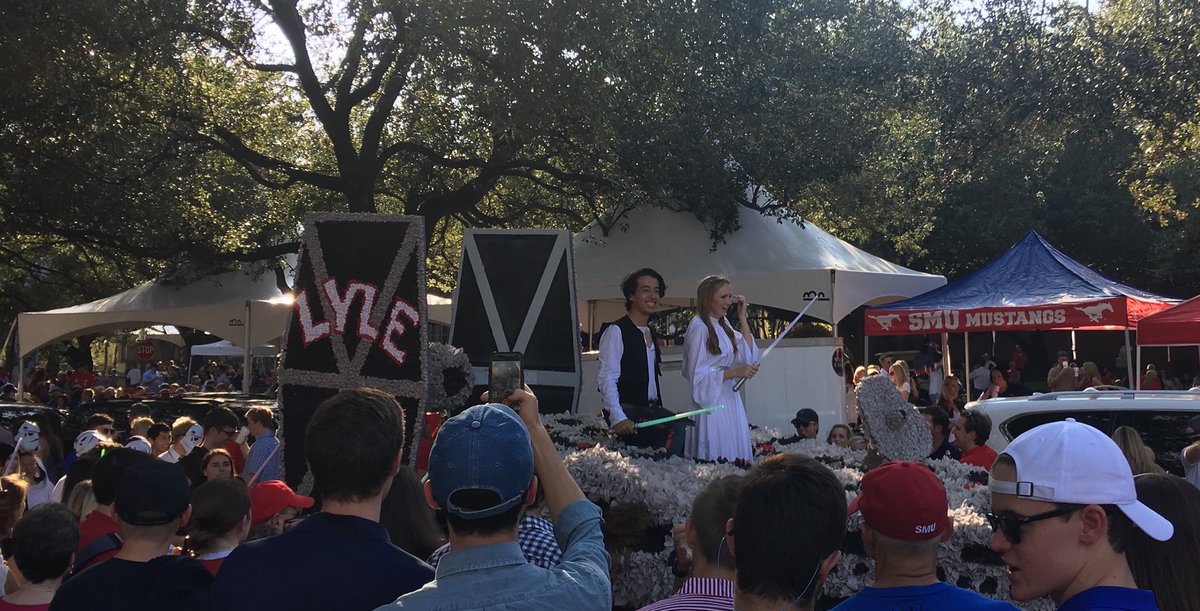 lyleengineering's tweet photo. Lawrence Wong and Lauren Metzinger were great candidates for Lyle/Theta Tau and our Star Wars Theme! #ChooseLyle #SMUHomecoming #PonyUp https://t.co/gsUAXjhZzX