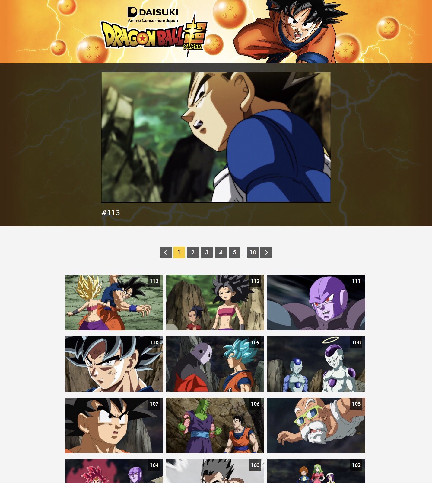 Dragon ball super store season 1 episode 114