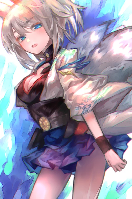 #アズールレーン
加賀ちゃん描きました。カッコかわいい! 