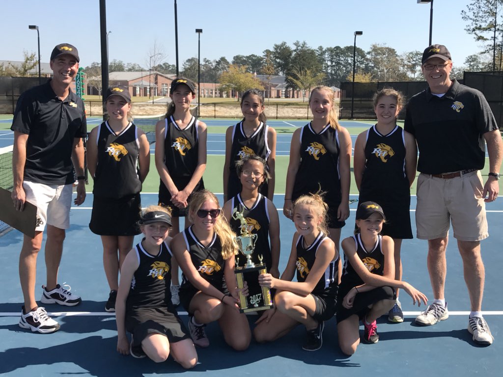 RHMS Girls Tennis 2nd in Region #Proudmama