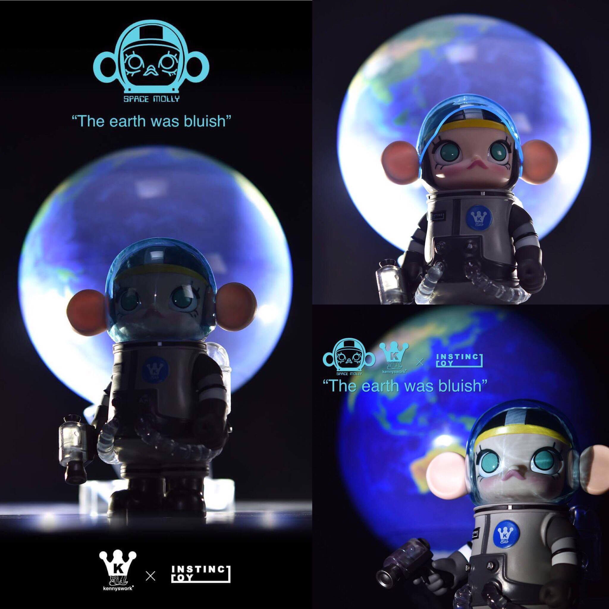 SPACE MOLLY“The earth was bluish地球は蒼かった SPACE MOLLY“The earth was bluish（地球は蒼かった）”