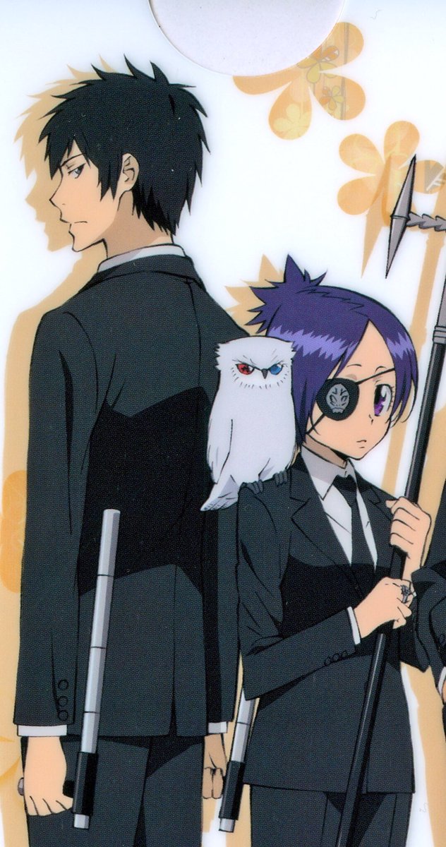この2人とっても好き😇 #クローム髑髏 #雲雀恭弥
