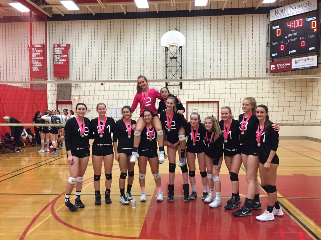 defensavb's tweet image. Congratulations to Defensa 17U team for winning Gold at their first OVA Provincial Cup in Kitchener today.  #defensaunited @ova_updates