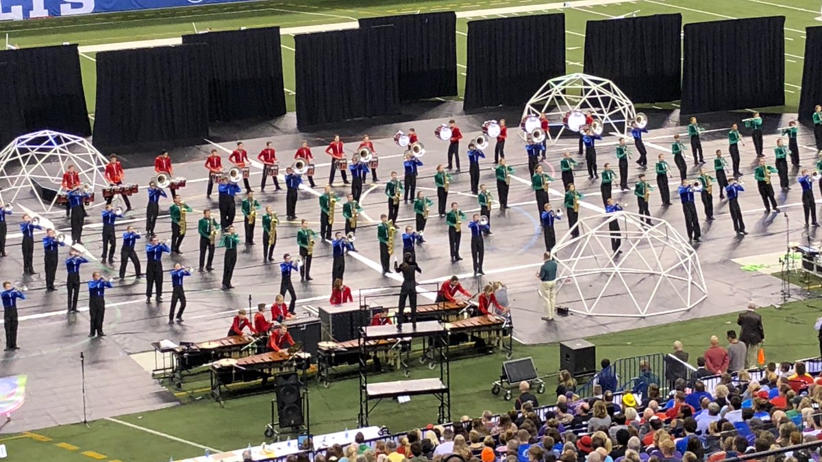 RichArkanoff's tweet photo. Incredible performance by CGHS Band @ ISSMA State Finals! #CGE3 @atCenterGrove https://t.co/dXoN4YpBao