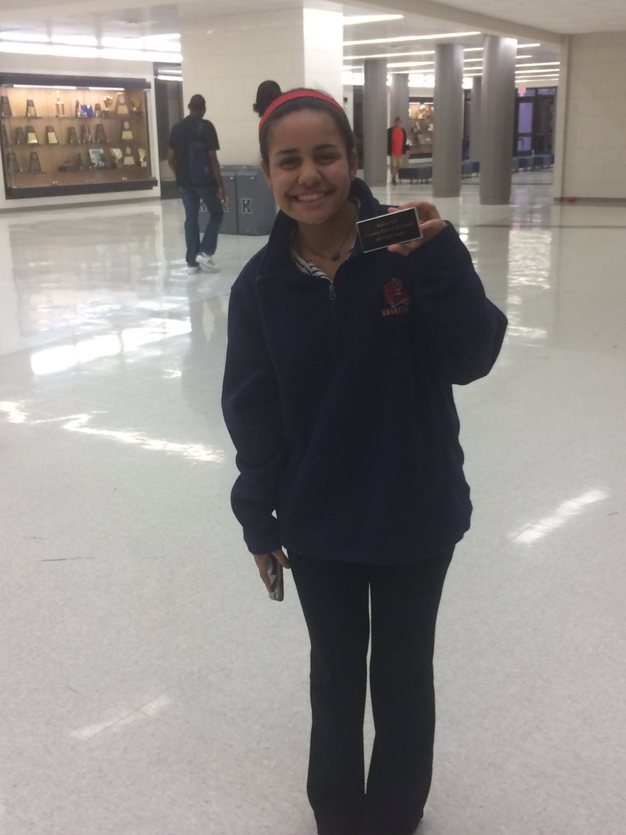 Congratulations to Alexis Hohman for placing 4th fourth in poetry.