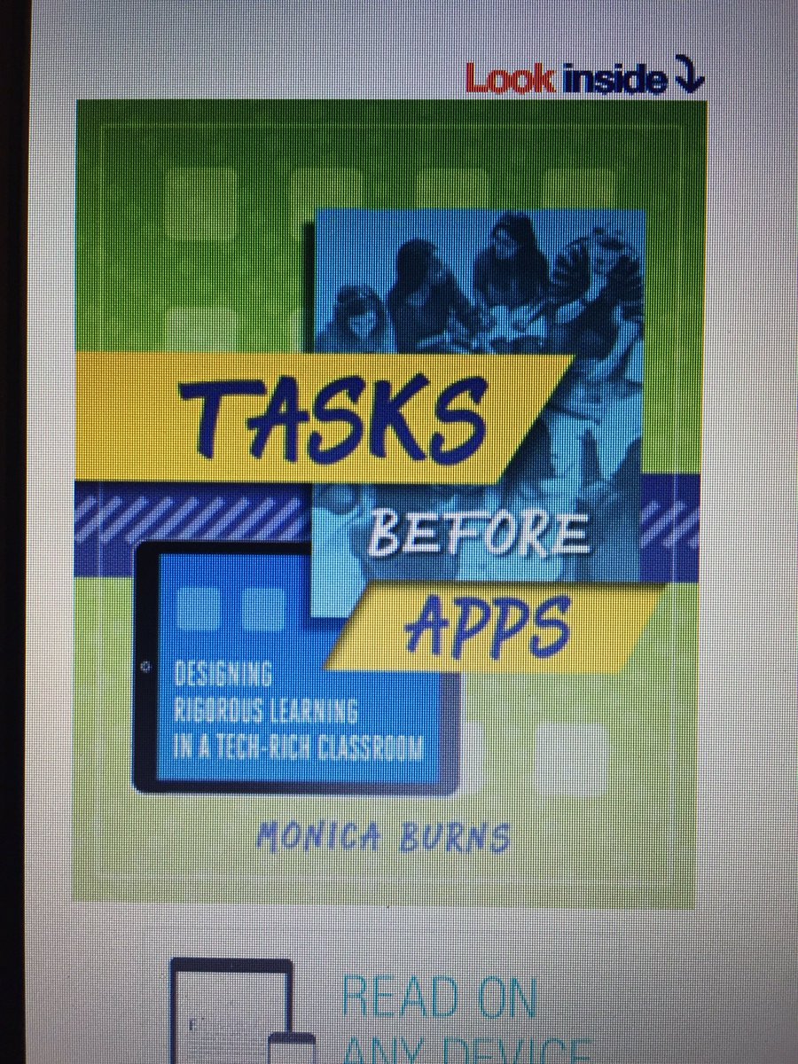 This book looks like it might be a good read. #lyonsuccess ,#teched, #rigorouslearning