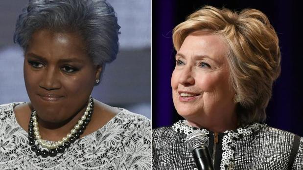 Hillary Clinton-Democrats treated Donna Brazile like a slave