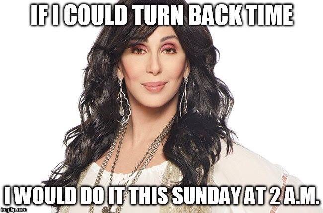 FrJerryTavares's tweet photo. Lol. Don’t forget to turn your clocks back. If you have an iphone it’ll just happen automatically. #FallBack2017 https://t.co/xiFmawtWq2