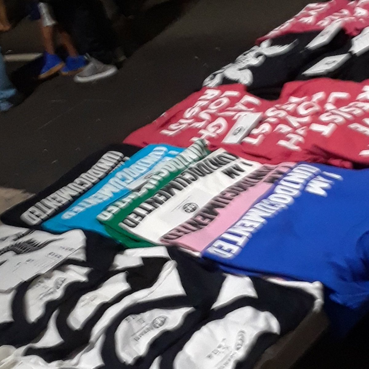 oye_apparel's tweet photo. We are still out here y'all on the second stage 4th and Broadway. https://t.co/f0OkNrcBTq
