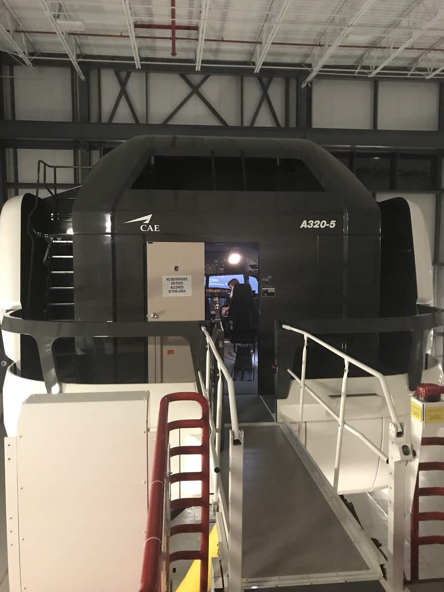 fromtheleftseat's tweet photo. I’m good for another 9-months! 😀#AApilot #AAflightacademy @AmericanAir @AirbusInTheUS #A320 flight simulators #DFW https://t.co/pdxRPYEseE