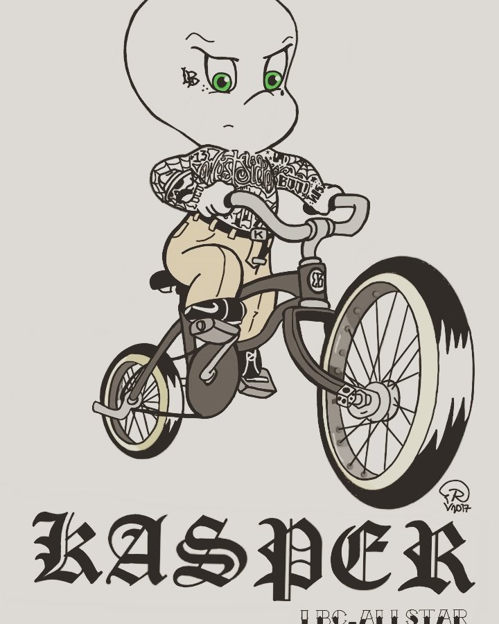 NerdifiedRob's tweet image. Fallow my ig @lbc_allstar for more of my art n random stuff!!! K that&apos;s all #casper #art #cholo