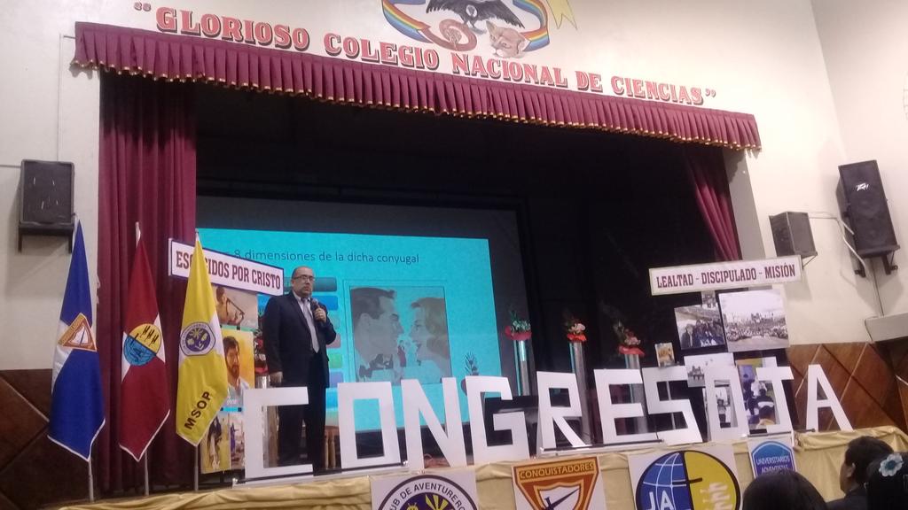 Challhuahuacho presente en congreso de Jovenes de la MSOP. <a href="/miltoncueva771/">Milton Cueva</a> <a href="/josuellempen/">Josué Llempén</a> <a href="/Wavave/">Walter Vallejos Vega</a> <a href="/Pr_JavierTorres/">Pr. Javier Torres</a>