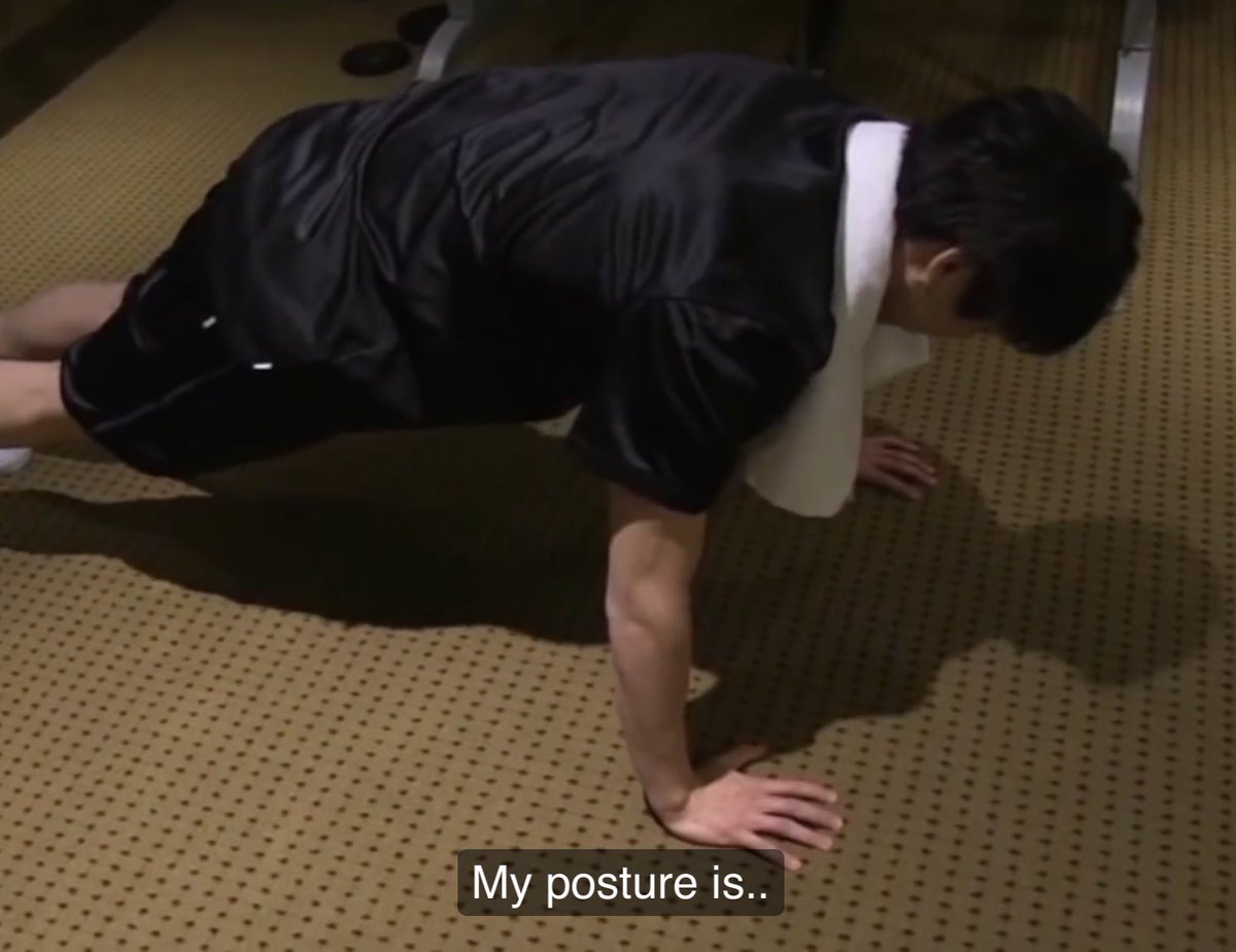 (7) jimin @ jeongguk:   — “okay, baby. 30 push-ups”