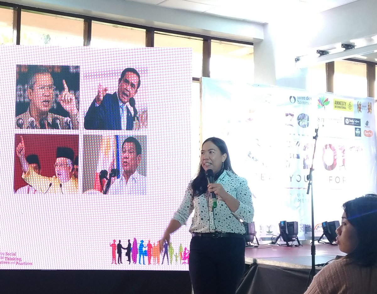 ayfphilippines's tweet photo. Marie Chris Cabreros, Socdem Asia Network Coordinator, presents the democracy & human rights challenges in ASEAN #AYF2017 #FreeAndOpenASEAN https://t.co/TNkcl1CYqe