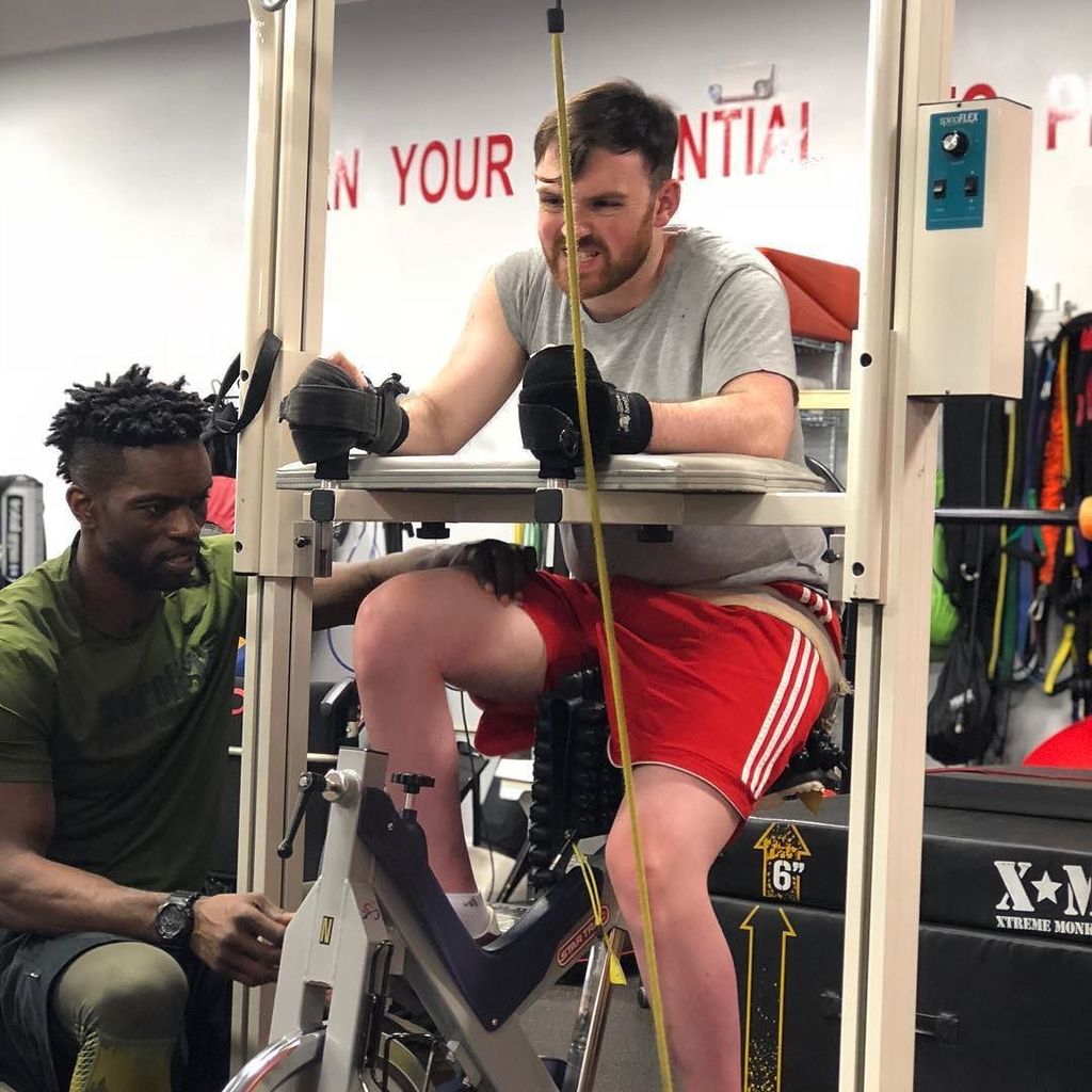 NeuroFit360's tweet photo. You got to have the right vision and of course the awesome physical therapists by your side.  #thebestteam #spinal… https://t.co/Cv6isxVT6O https://t.co/KpOWWicazD