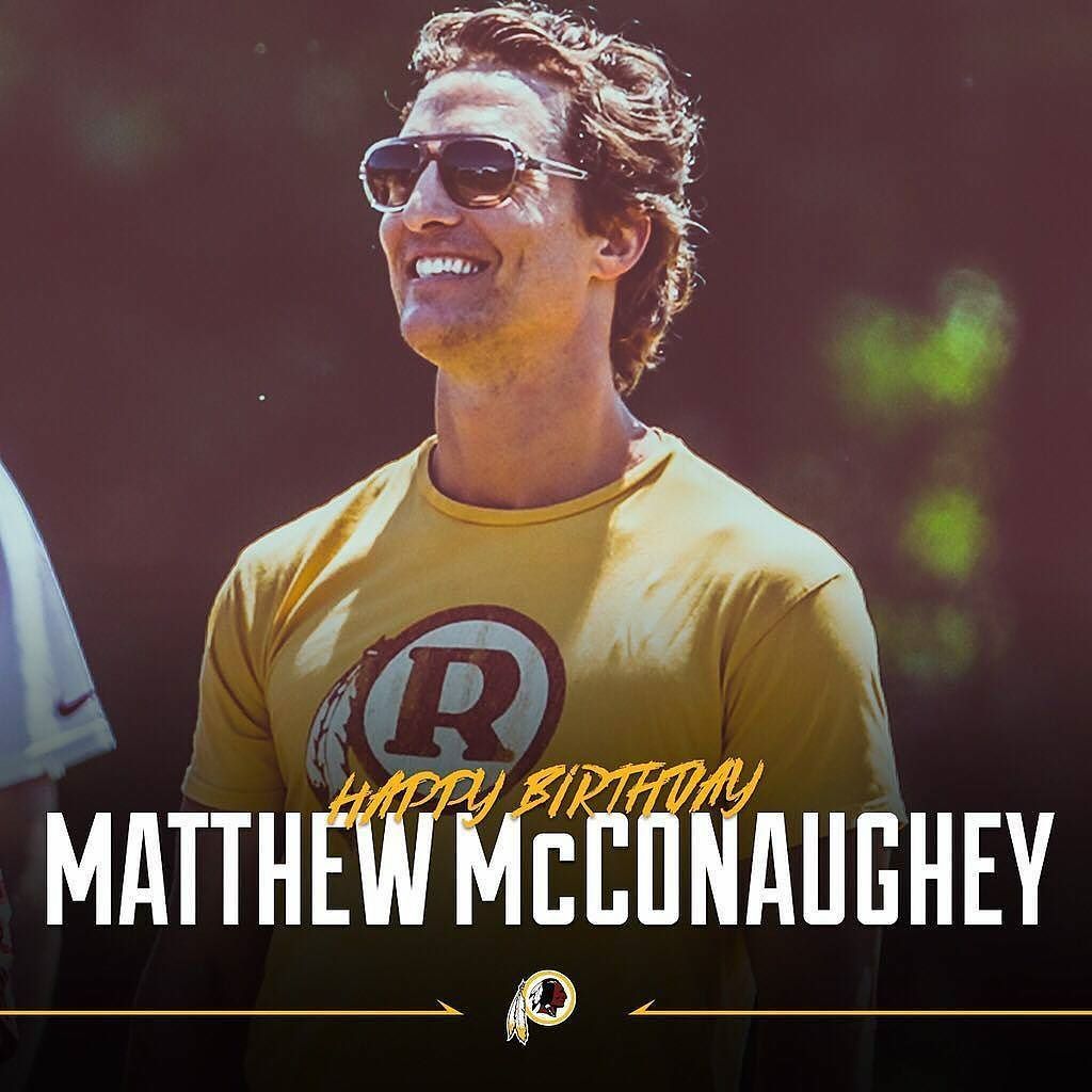 Alright alright alright happy birthday Matthew McConaughey!  from  