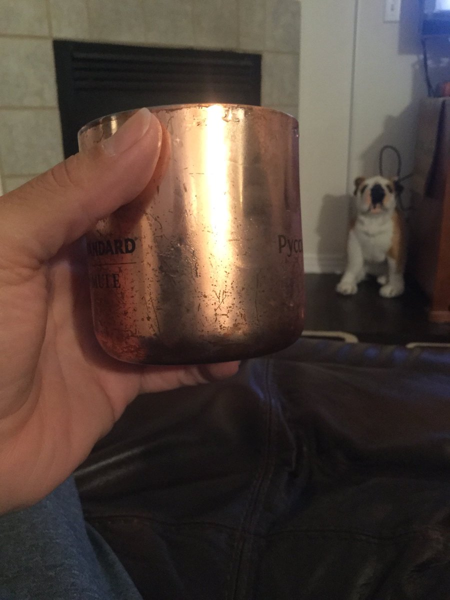 FakeDManning's tweet photo. I’ve lost count but so damn glorious #TennesseeMule #HoneyJack 🍹 https://t.co/qN0GM5lfBm