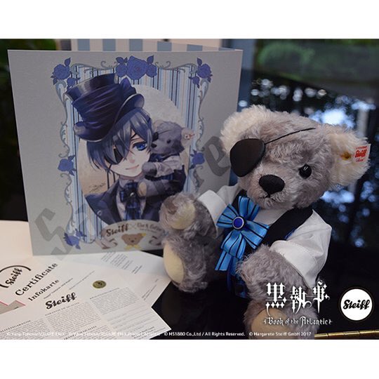 クーポン利用&送料無料 黒執事 テディベア購入特典 枢やな描き下ろし