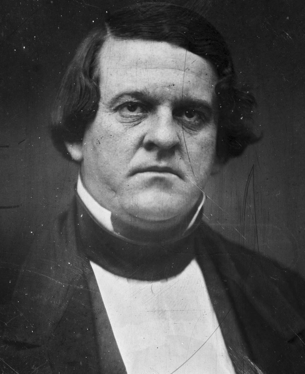 AlternateHist1's tweet photo. #tweetfromalternatehistory @JeffProvine 1861 #OnThisDay #POTCS #HowellCobb elected #President #Confederate States https://t.co/eeyXQZWz7n https://t.co/EAO3lfqX5Q