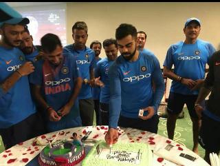 Happy birthday my dear thala virat kohli 