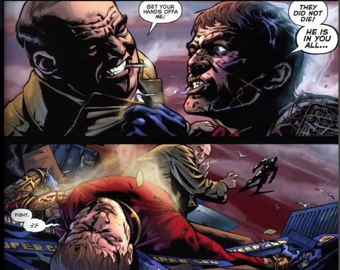 DanTurpin_'s tweet photo. Turpin's involvement in the @JackKirbyNewGod war on Earth &amp; finding Orion dyeing led to him being possessed by the spirit of @JLAvsDarkseid. https://t.co/d0BTm9WGUV