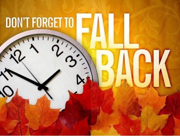 StAndrewsKC's tweet image. Set your clocks back one hour tonight! #DaylightSavingTime
